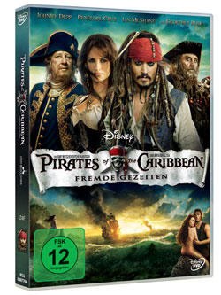 DVD Cover Pirates of the Caribbean - Fremde Gezeiten