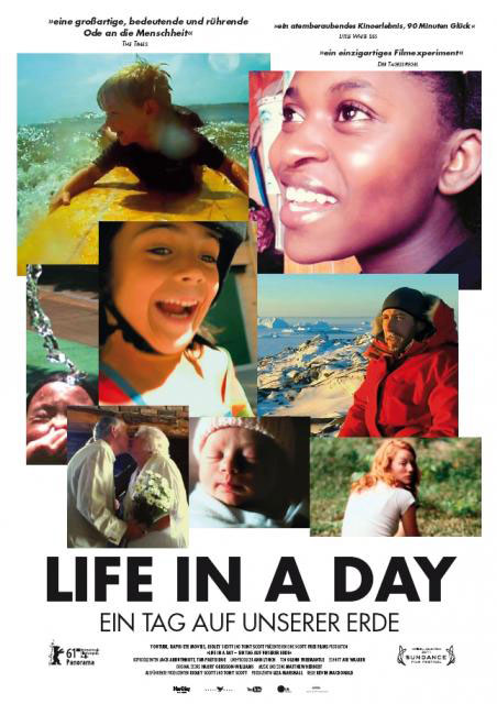 DVD Cover Life in a Day - Ein Tag auf unserer Erde