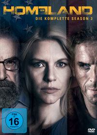 DVD Cover Homeland - Staffel 3