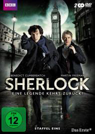 DVD Cover Sherlock - Staffel 1
